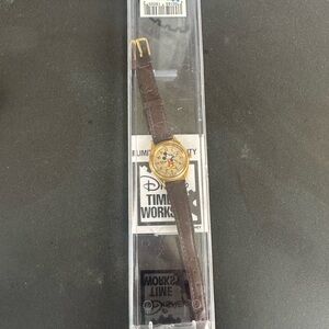 Disney timeworks Mickey Mouse watch and case
